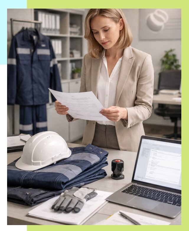 Сертификация спецодежды в Кандалакше от 7072 р. | Алешин-Кнд