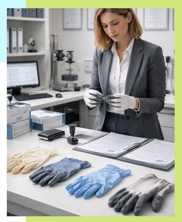 Сертификация перчаток в Кандалакше от 8588 р. | Алешин-Кнд