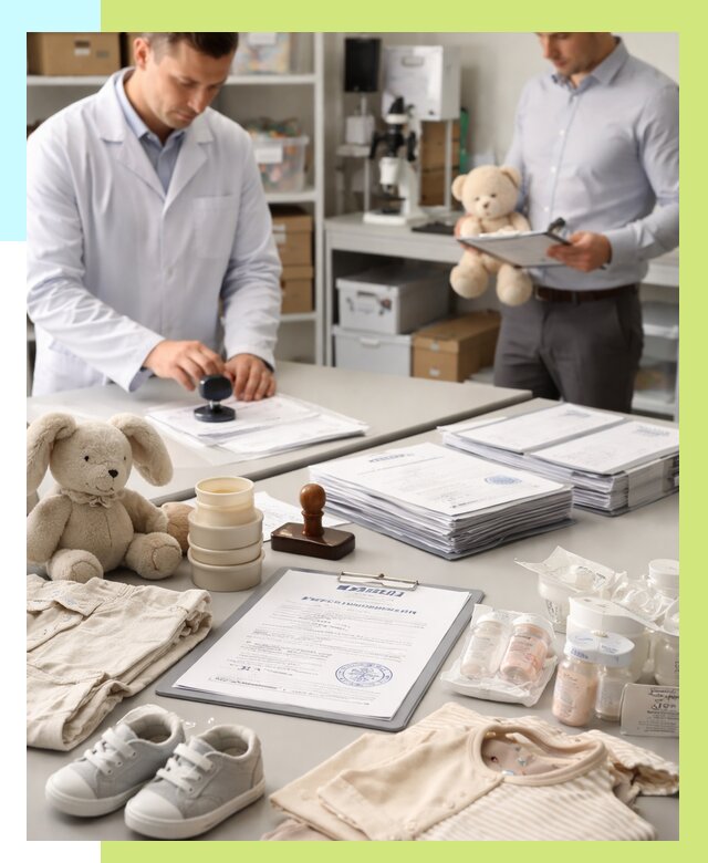 Сертификация детских товаров в Кандалакше от 15155 р. | Алешин-Кнд