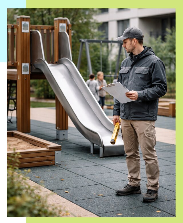 Сертификация детских площадок в Кандалакше от 25258 р. | Алешин-Кнд