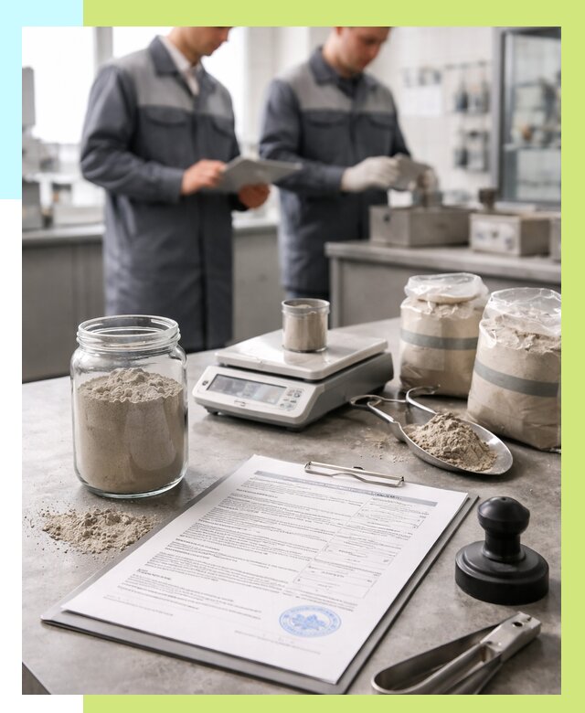 Сертификация цемента в Кандалакше от 20206 р. | Алешин-Кнд