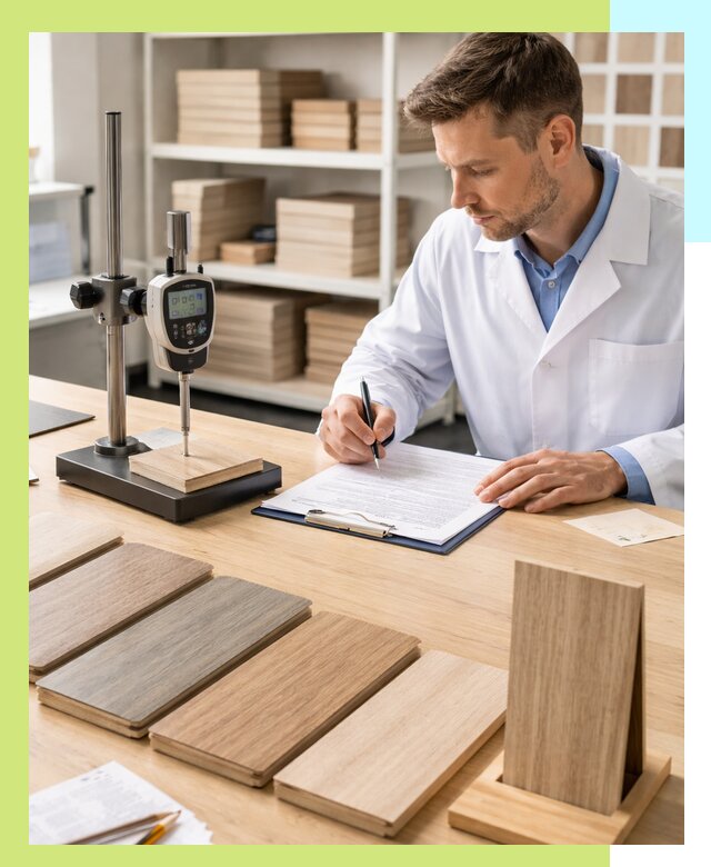 Сертификация ламината с испытаниями и оформлением документов в Кандалакше