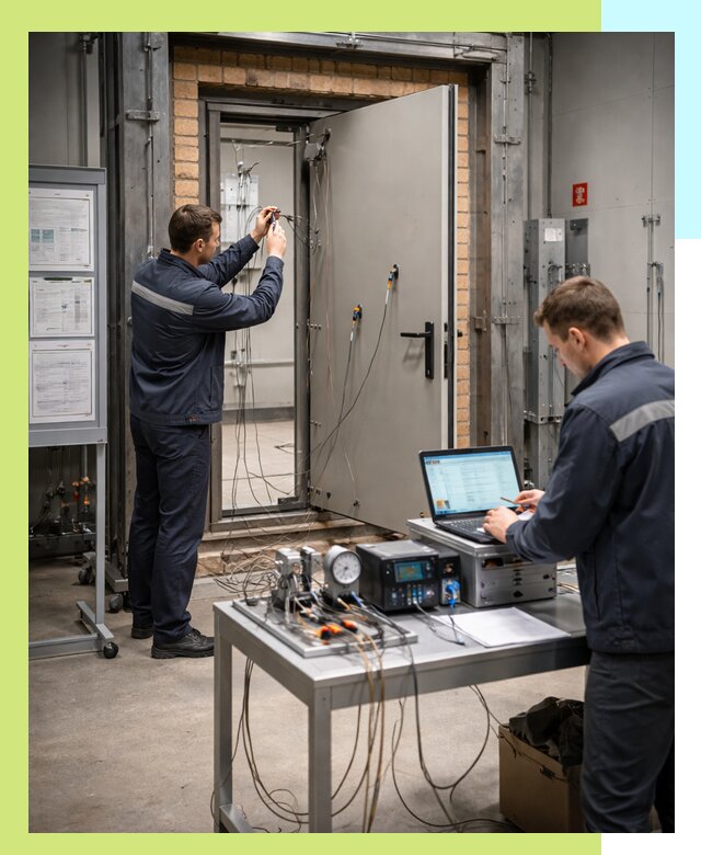 Сертификация противопожарных дверей в Кандалакше по ГОСТ и ТР