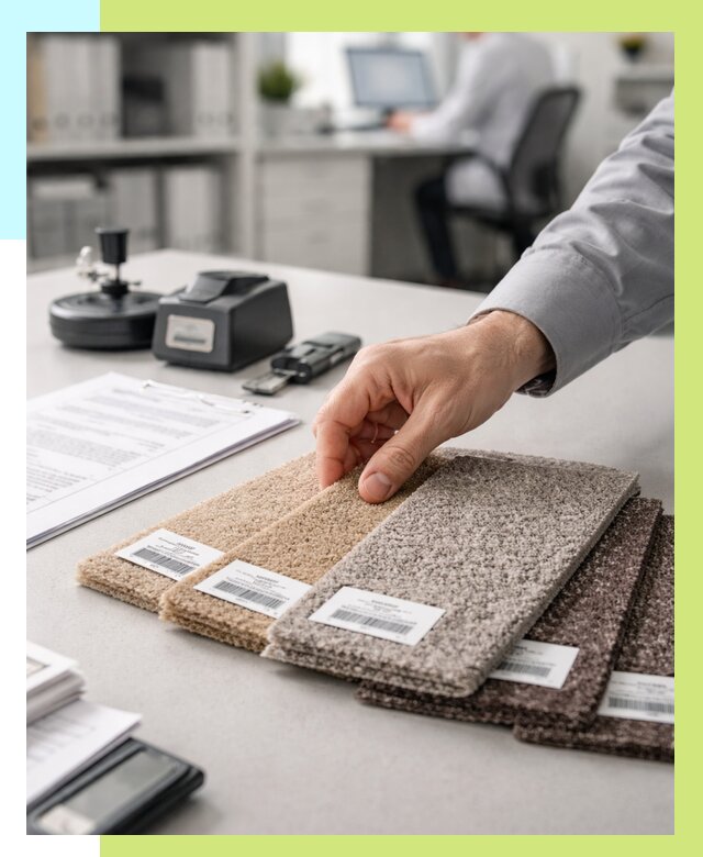 Сертификация ковролина в Кандалакше от 15155 р., Алешин-Кнд