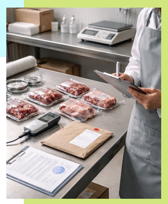 Сертификат на мясо и декларация в Кандалакше от 8588 р. | Алешин-Кнд