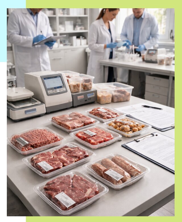 Сертификация мясной продукции в Кандалакше от 20206 р. | Алешин-Кнд