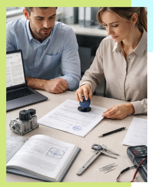 Выдача паспорта изделия и техническая экспертиза продукции в Кандалакше