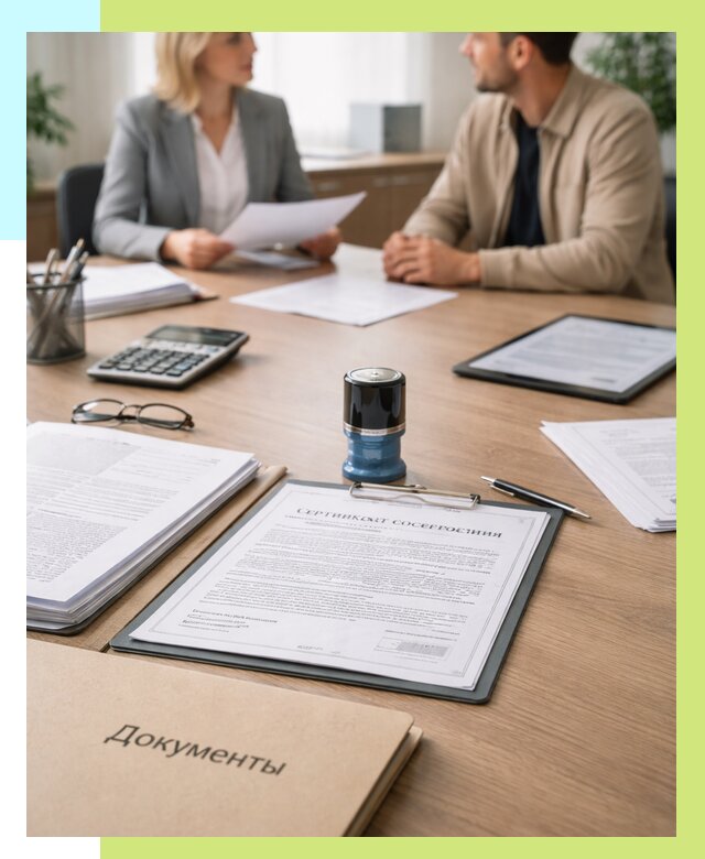 Сертификат соответствия на продукцию в Кандалакше от 15155 р.|Алешин-Кнд