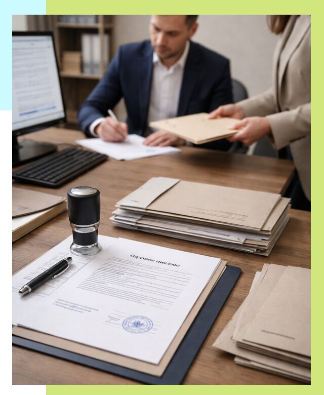 Отказное письмо для таможни в Кандалакше от 3031 р, Алешин-Кнд