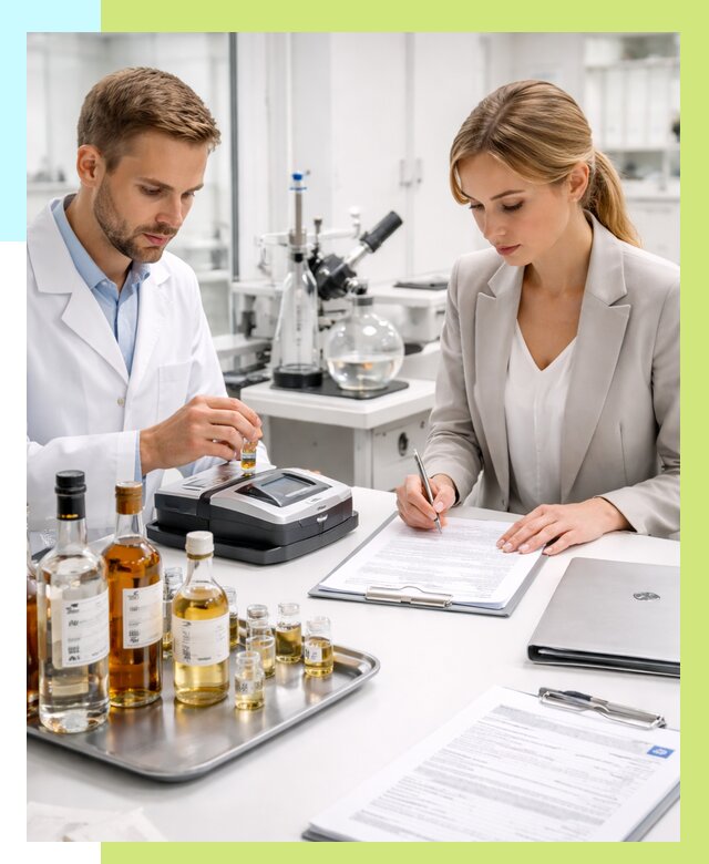 Заключение о спиртосодержании в Кандалакше, от 5052 р., Алешин-Кнд