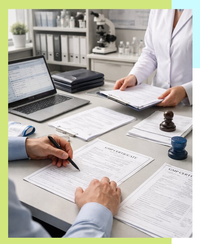 Оформление сертификата GMP в Кандалакше для фармпроизводства