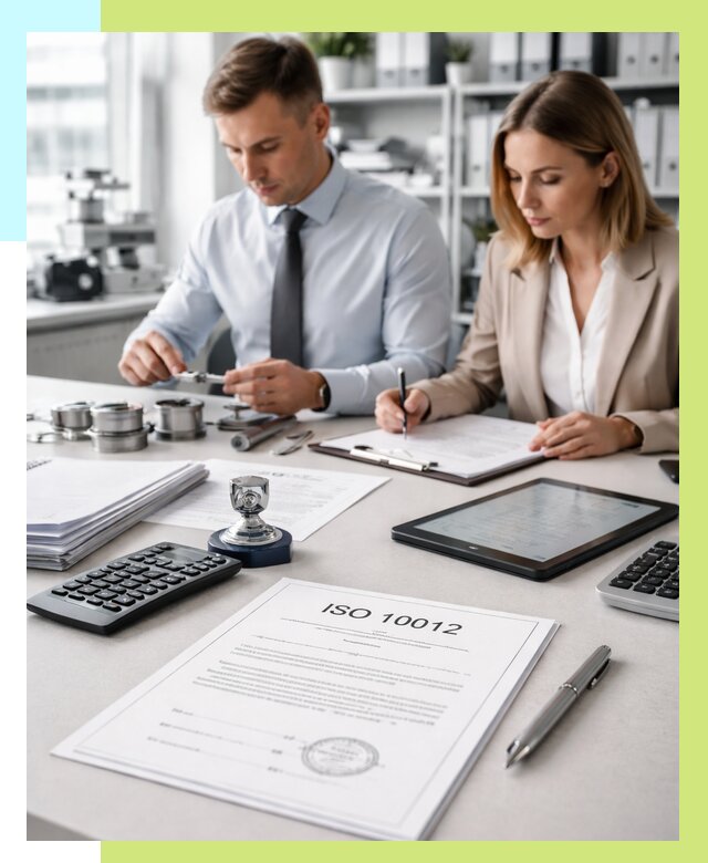 Сертификат ISO 10012 в Кандалакше от 25258 р. — Алешин-Кнд