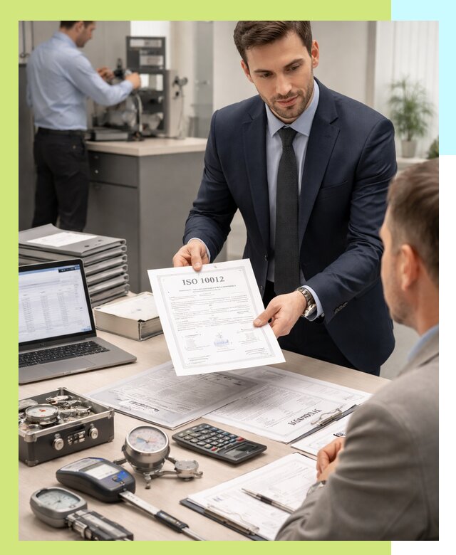 Выдача сертификата ISO 10012 по требованиям метрологии в Кандалакше