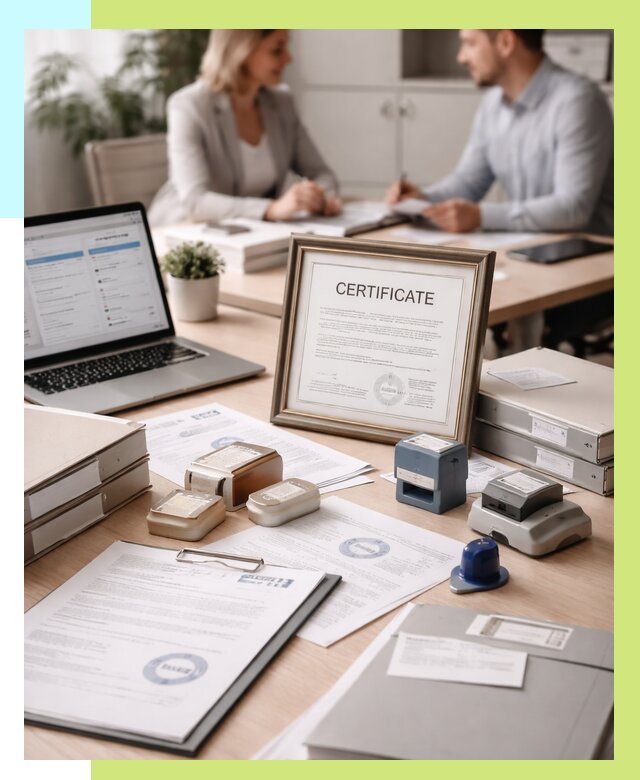 Сертификация компании в Кандалакше от 45464 р. | Алешин-Кнд — заказ